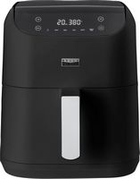 bella PRO - 6-qt. Touchscreen Air Fryer - Matte Black - Large Front