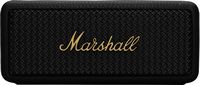 Marshall - Emberton II Bluetooth Speaker - Black/Brass - Large Front