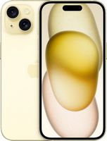 Apple - iPhone 15 128GB (Unlocked) - Yellow - Large Front