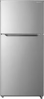 Insignia™ - 20.5 Cu. Ft. Top-Freezer Refrigerator with ENERGY STAR Certification - Stainless Steel - Large Front