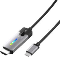 j5create - USB-C to HDMI 2.1 8K - Space Gray/Black - Large Front