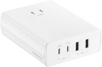 Insignia™ - 140W 4-Port USB and USB-C Desktop Charger Kit for MacBook Pro 16”, Laptops, Smartphon... - Large Front