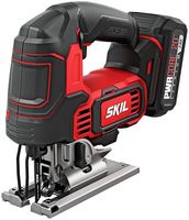 Skil - PWR CORE 20 Brushless 20V Jigsaw Kit with Battery and PWR JUMP Charger - Red - Large Front