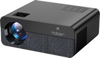 Yaber - Buffalo Pro U9 1080P Wireless Entertainment Projector with Bonus Screen - Black - Large Front