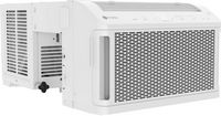 GE Profile - ClearView 250 Sq. Ft. 6,100 BTU Smart Ultra Quiet Window Air Conditioner - White - Large Front