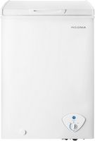 Insignia™ - 3.5 Cu. Ft. Garage-Ready Chest Freezer - White - Large Front