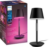 Philips - Hue Go Portable Table Lamp - Black - Large Front