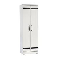 Sauder - Home Plus 2-Door Kitchen Storage Cabinet - White - Large Front