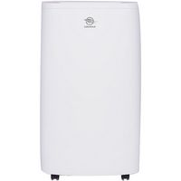 AireMax - 600 Sq. Ft 10,000 BTU Portable Air Conditioner - White - Large Front