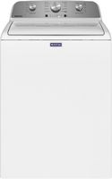 Maytag - 4.5 Cu. Ft. High Efficiency Top Load Washer with Deep Fill - White - Large Front