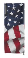 LG - 6.9 Cu. Ft. Top-Freezer Refrigerator with Semi Auto Defrost - American Flag - Large Front