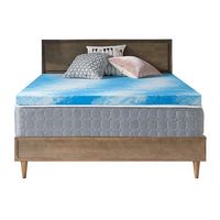 Sealy - Essentials 3 Inch Mattress Topper, California King - Blue - Large Front