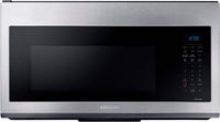 Samsung - OBX 1.7 cu. ft. Over-the-Range Convection Microwave with WiFi - Stainless Steel - Large Front