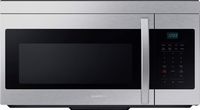 Samsung - Open Box 1.6 cu. ft. Over-the-Range Microwave with Auto Cook - Large Front