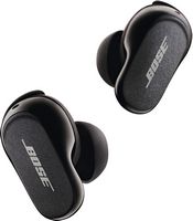 Bose - QuietComfort Earbuds II True Wireless Noise Cancelling In-Ear Headphones - Triple Black - Large Front