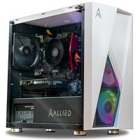 Allied Gaming - Stinger Gaming Desktop - AMD Ryzen 5 1600 - 16GB RGB 3200 Memory - NVIDIA GeForce... - Large Front