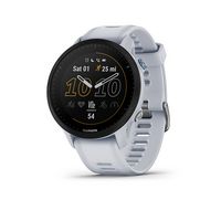 Garmin - Forerunner 955 GPS Smartwatch 47 mm Fiber-reinforced polymer - Whitestone - (2022) - Large Front