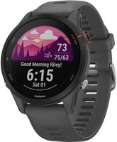 Garmin - Forerunner 255 GPS Smartwatch 46 mm Fiber-reinforced polymer - Slate Gray - Large Front