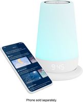 Hatch - Rest+ 2nd Gen All-in-one Sleep Assistant, Nightlight & Sound Machine with Back-up Battery... - Large Front