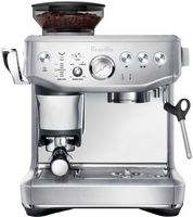 Breville - the Barista Express Impress Espresso Machine - Brushed Stainless Steel - Large Front
