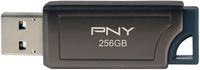 PNY - PRO Elite V2  256GB USB 3.2 Gen 2 Flash Drive - Black - Large Front