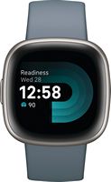 Fitbit - Versa 4 Fitness Smartwatch - Platinum - Large Front