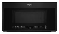 Whirlpool - 1.9 Cu. Ft. Convection Over-the-Range Microwave with Air Fry Mode - Black - Large Front