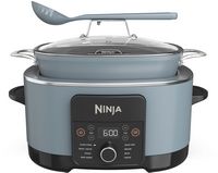 Ninja - Foodi PossibleCooker PRO, 8.5qt Multi-Cooker - Sea Salt Grey - Large Front