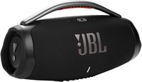 JBL - Boombox3 Portable Bluetooth Speaker - Black - Large Front