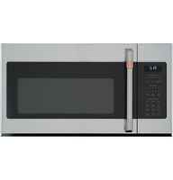 Café - 1.9 Cu. Ft. Over-the-Range Microwave with Sensor Cooking - Stainless Steel - Large Front