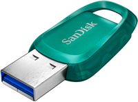 SanDisk - Ultra Eco 256GB USB 3.2 Gen 1 Type-A Flash Drive - Green - Large Front