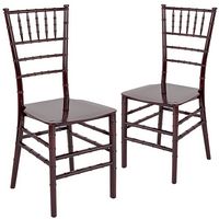Alamont Home - Hercules Chiavari Chair - Mahogany - Large Front