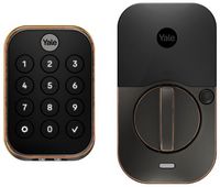 Yale - Assure Lock 2 - Smart Lock Keyless Wi-Fi Deadbolt with Push Button Keypad Access - Oil Rub... - Large Front