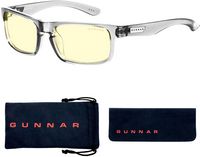 GUNNAR - Blue Light Gaming & Computer Glasses - Enigma - Grey Crystal - Large Front