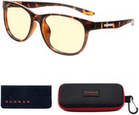 GUNNAR - Blue Light Gaming & Computer Glasses - Rush - Tortoise - Large Front