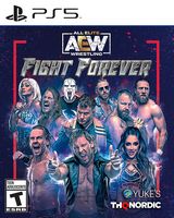 AEW: Fight Forever Standard Edition - PlayStation 5 - Large Front