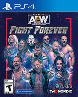 AEW: Fight Forever Standard Edition - PlayStation 4 - Large Front