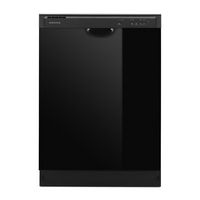 Amana - Front Control Built-In Dishwasher with Triple Filter Wash and 59 dBa - Black - Large Front