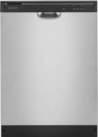 Amana - Front Control Built-In Dishwasher with Triple Filter Wash and 59 dBa - Stainless Steel - Large Front