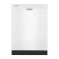 Amana - Front Control Built-In Dishwasher with Triple Filter Wash and 59 dBa - White - Large Front