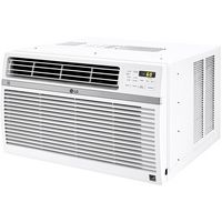 LG - 24,500 BTU Window Smart Air Conditioner - White - Large Front