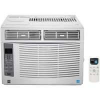 RCA 6000 BTU Window Air Conditioner with Electronic Controls - White - Large Front