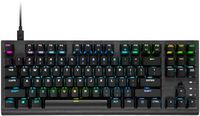 CORSAIR - K60 PRO TKL Wired Optical-Mechanical OPX Linear Switch Gaming Keyboard with per-key RGB... - Large Front