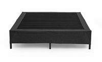Ghostbed - All-in-One Metal Foundation - Twin XL - Black - Large Front