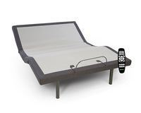 Ghostbed - Adjustable Base -Twin XL - Black - Large Front