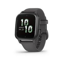 Garmin - Venu Sq 2 GPS Smartwatch 40mm Fiber-reinforced polymer - Slate - Large Front
