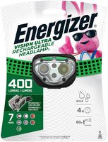 Energizer - Vision Ultra HD Rechargeable Headlamp (Includes USB Charging Cable) - green - Large Front