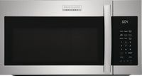 Frigidaire - Gallery 1.9 Cu. Ft. Over-The-Range Microwave with PureAir Filter - Stainless steel - Large Front