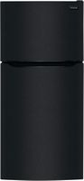 Frigidaire - 18.3 Cu. Ft. Top Freezer Refrigerator - Black - Large Front