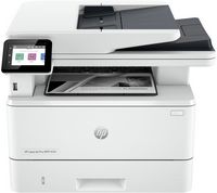 HP - LaserJet Pro MFP 4101fdw Wireless Black-and-White All-in-One Laser Printer - White - Large Front